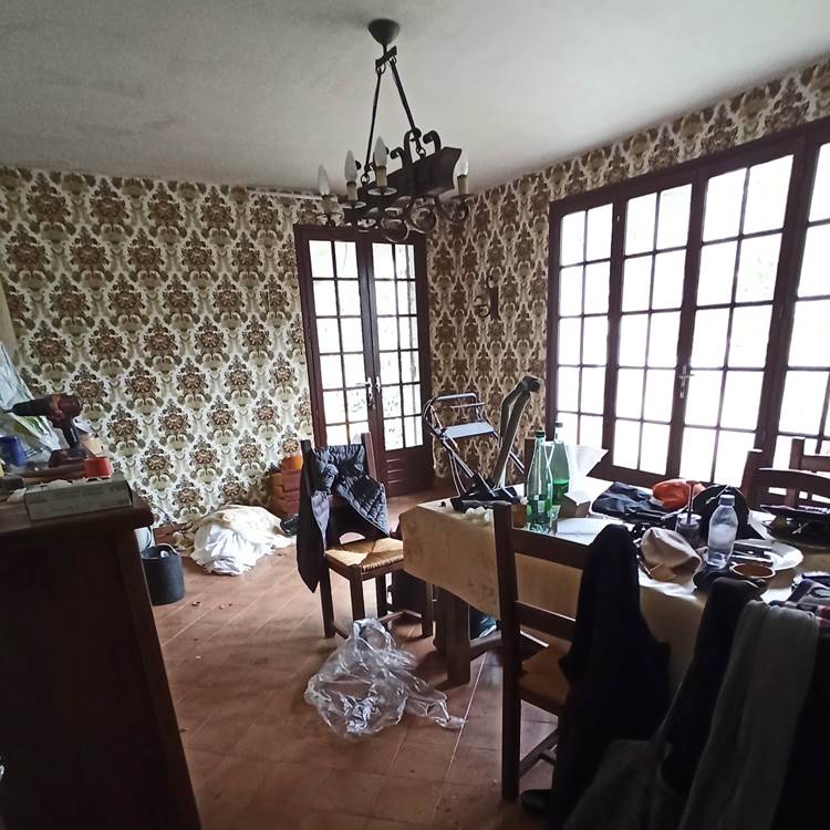 Rénovation du salon  Maison Ginette / Avant-photo-page