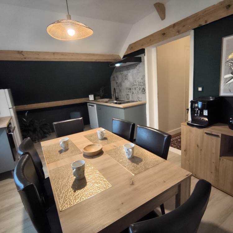 Cuisine équipée du gîte pour un séjour confortable à La Flèche-photo-page