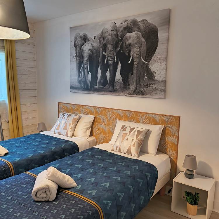 chambre confortable dans un gîte à La Flèche en Sarthe-photo-page