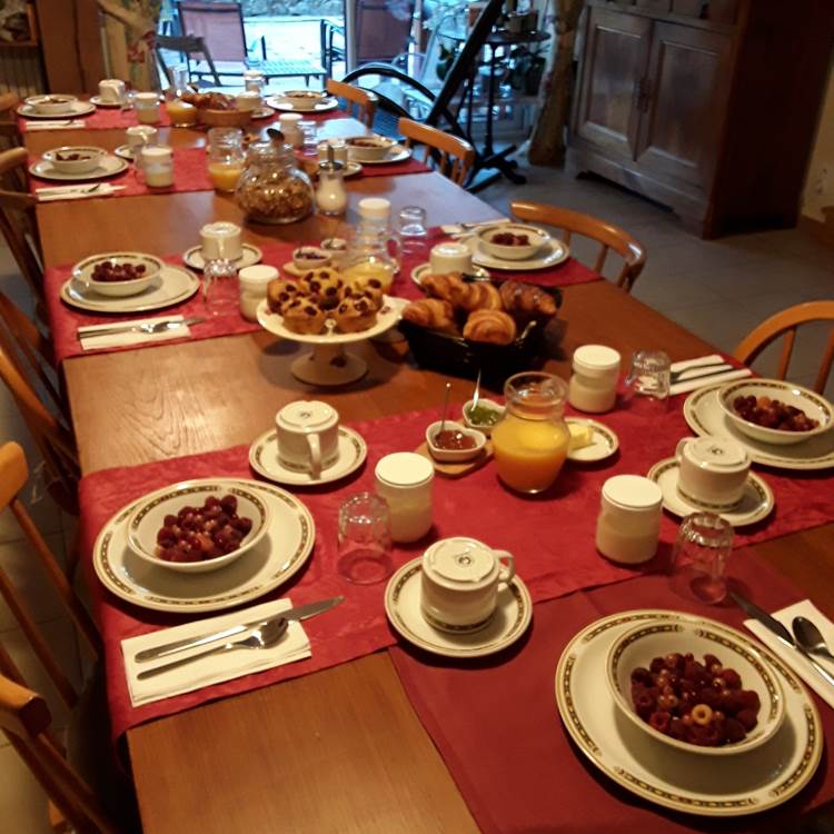 La table du petit déjeuner-photo-page