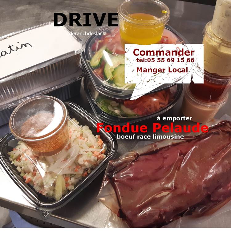 Drive Fondue Pelaude - le Ranch des Lacs - locatourisme - vacancesenFrance - mangerlocal-photo-page