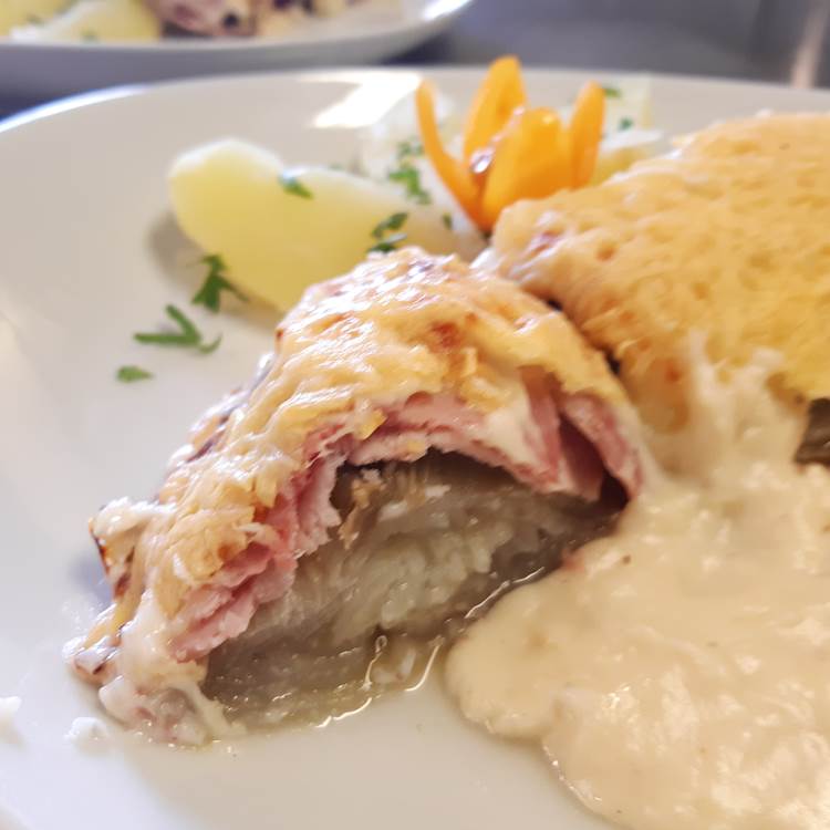 roulades d'endives au jambon gratinées Le Ranch des Lacs-photo-page