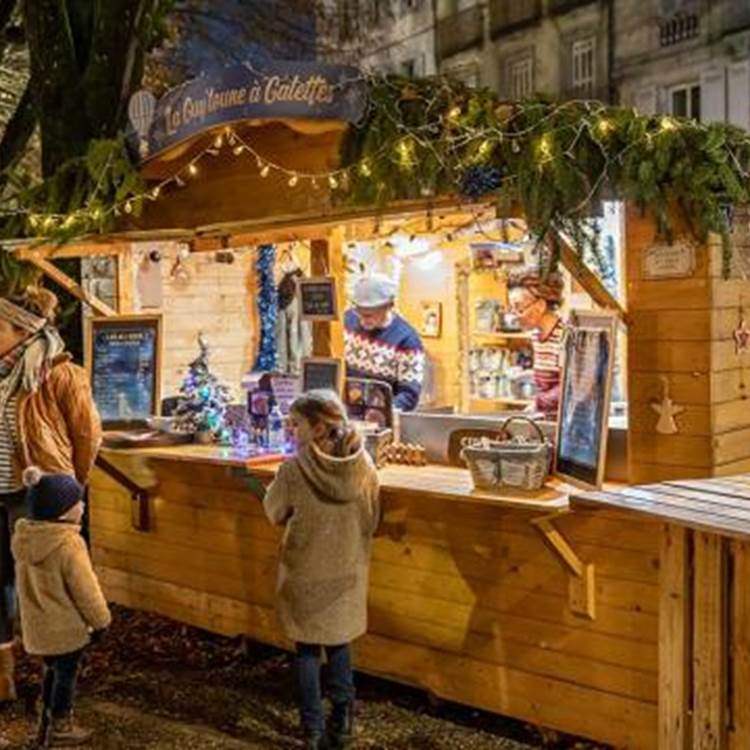 Village chalets de Noël Périgueux-photo-news