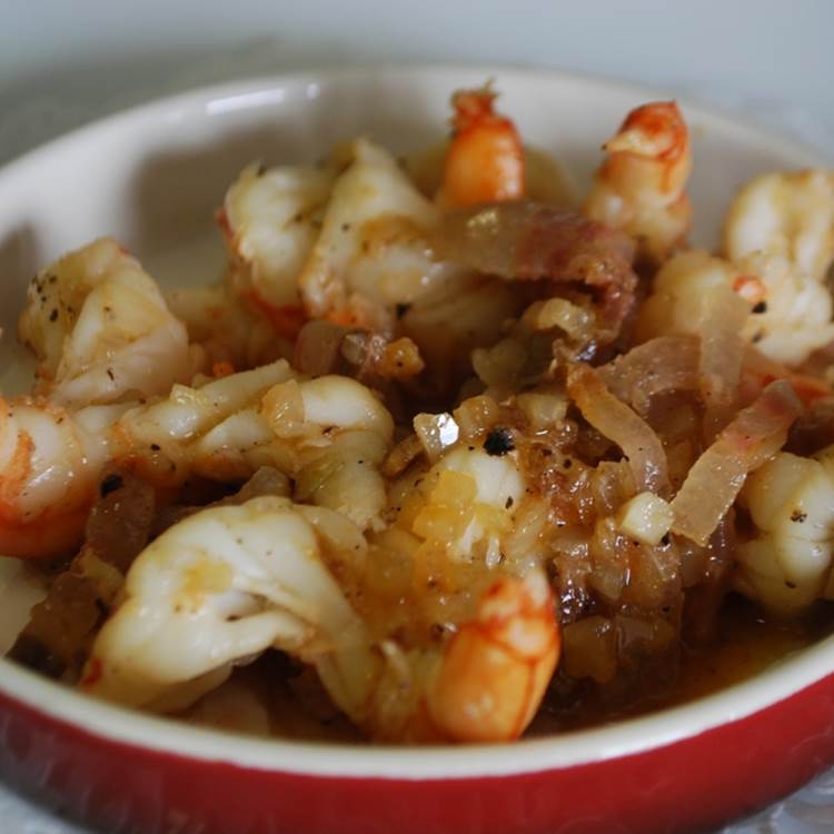 Gambas sauvages décortiquées Le Ranch des Lacs-photo-page