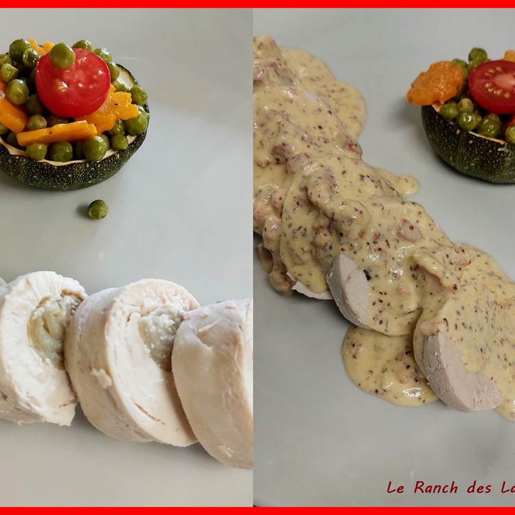 Coucou de Malines sauce moutarde à l'ancienne Le Ranch des Lacs restaurant Limoges-photo-page