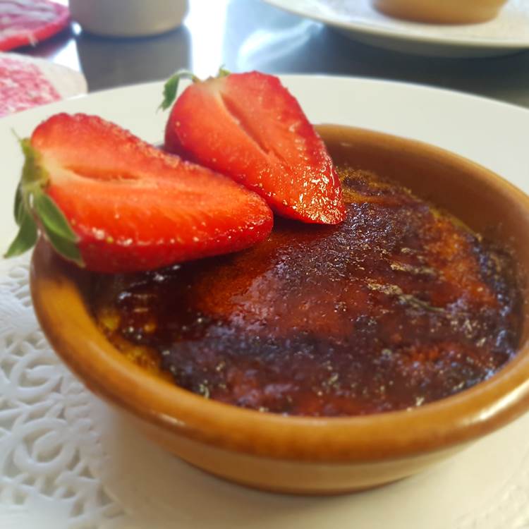 Crème Brûlée avec gousse vanille des iles Le Ranch des Lacs-photo-page