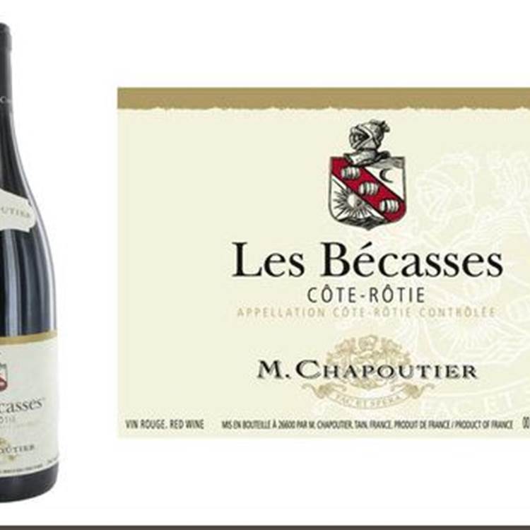 Côte-Rôtie_Les_Bécasses_M_Chapoutier Cave du Ranch des Lacs 75 cl 52 € 2013-2015-2016-photo-page