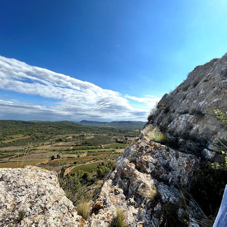 randonnée au départ des Gites Corbieres vers les vestiges de l'ancien château de Montséret-photo-news