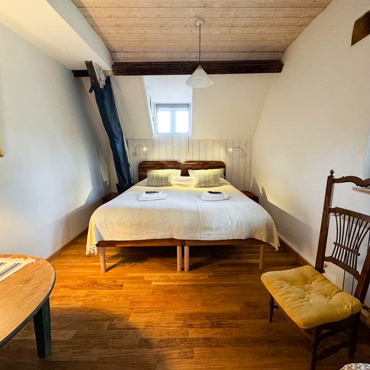 Chambre d'hôte Rivière version lit de couple