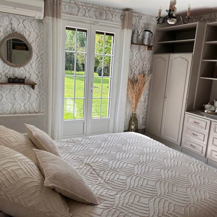 La vue sur la nature depuis la balle époque