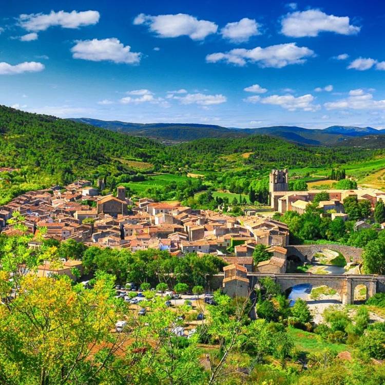 Lagrasse plus beau village de France-photo-page