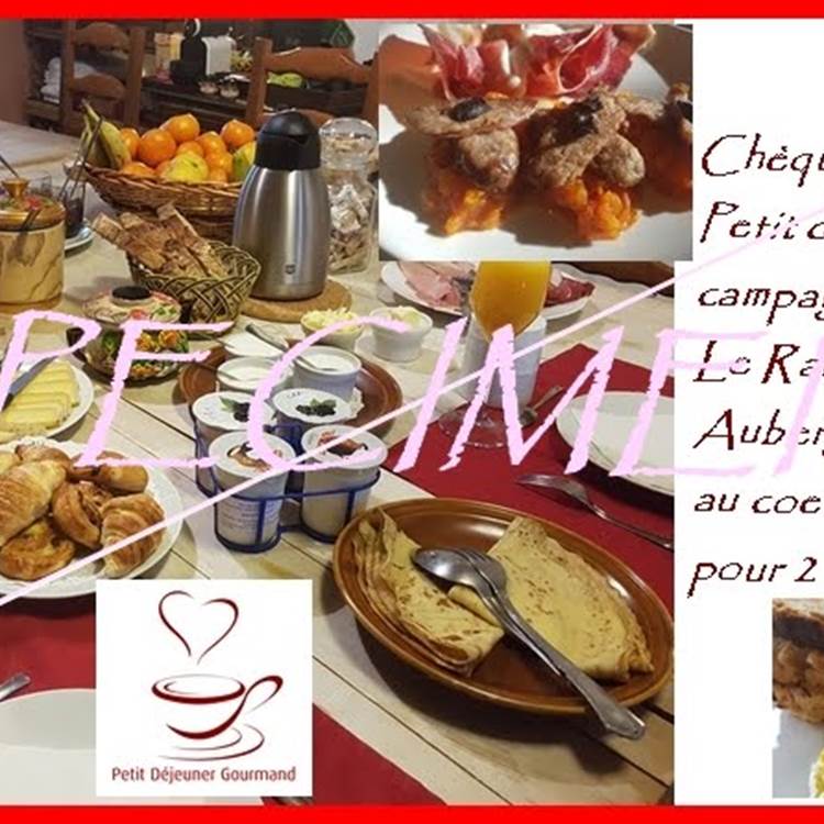 specimen carte cadeau brunch petit déjeuner gourmand prestige au Ranch des Lacs-photo-page