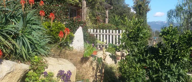 Le jardin de "LA ESCALA"
