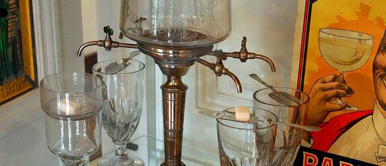 service Abscinthe avec fontaine