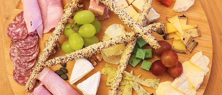 plateau charcuterie et fromages