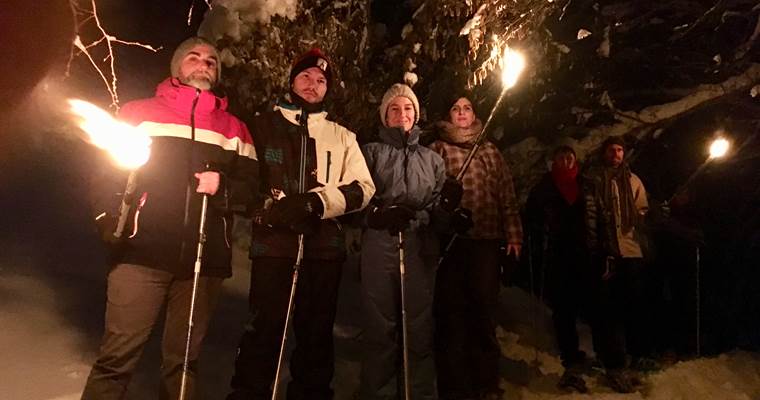 Randonnée crépusculaire