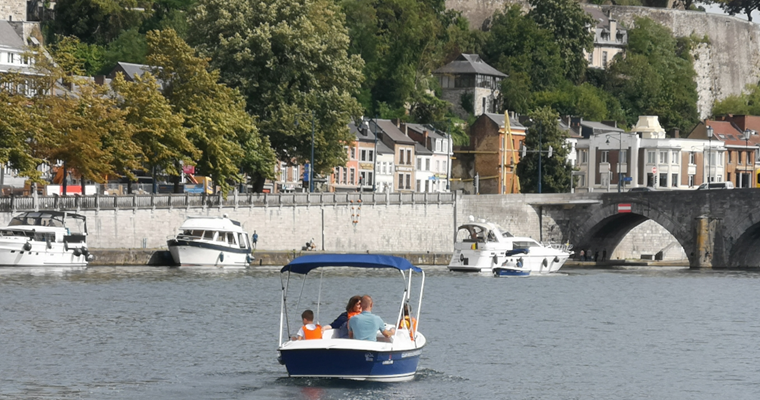 Bateau sans permis - Les Capitaineries de Namur