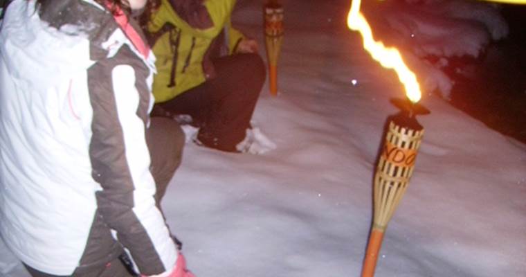 Balade nocturne aux flambeaux