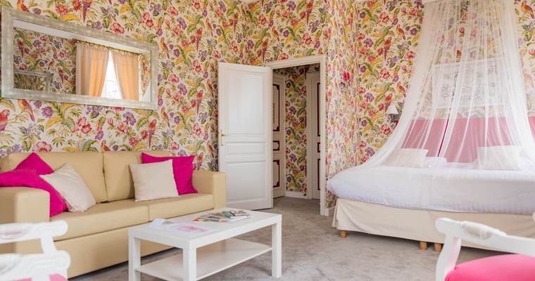 Chambre Perroquets château mariages