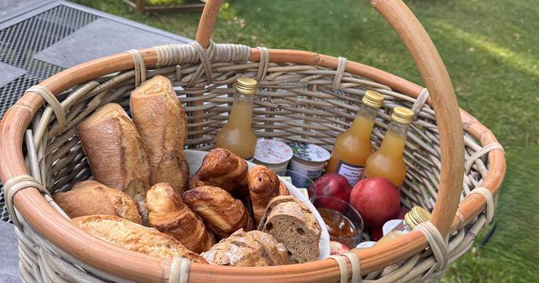Panier petit déjeuner