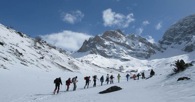 Randonnée hivernale aux Espuguettes de Gavarnie