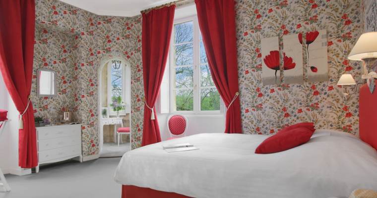 Chambres d'hôtes de charme Coquelicots vue de l'entrée