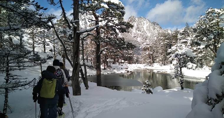 En chemin du lac de Gaube