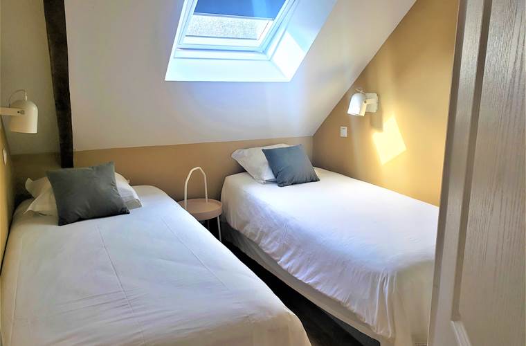 Chambre 2, 2 lits simples