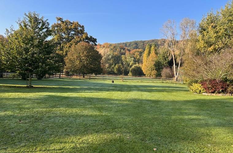 Parc arboré de 1,8 hectares  au bord de l'Eure