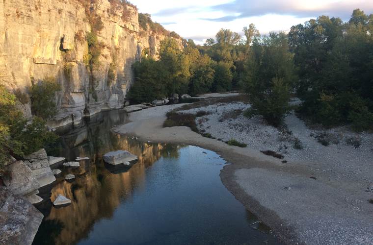 LA BAUME  rivière  - MVG