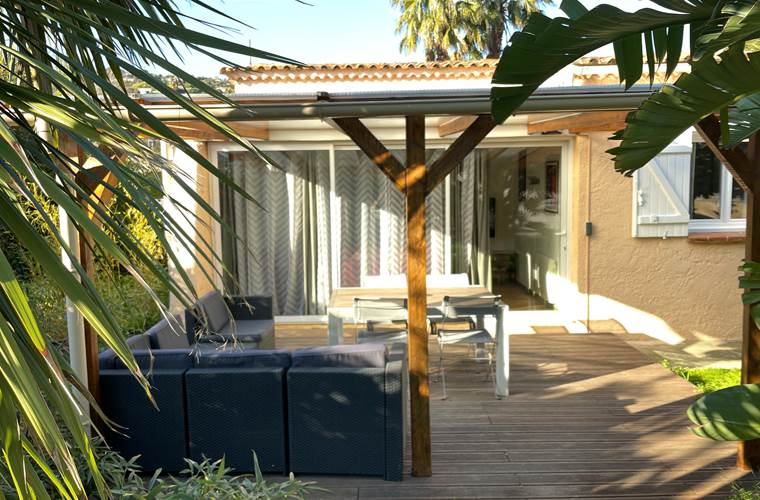 terrasse privée LOU MAZET
