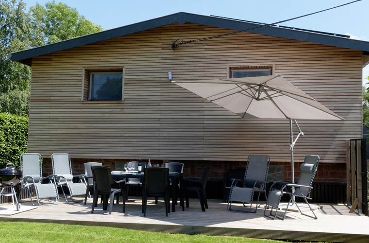 Le chalet du Ménobu "Le jardin"