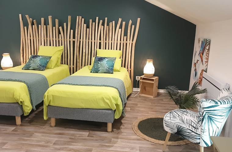 Chambre 1 - Gîte Lo Maïsou