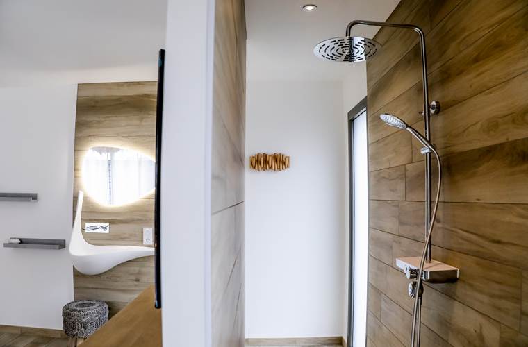 chambre " au paradis blanc"