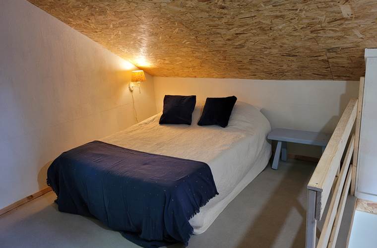étage double lit 160x200 objectif grand angle