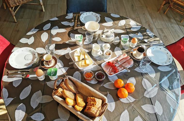 Petit déjeuner continental