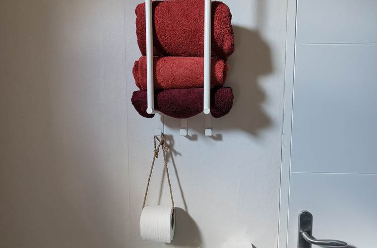 détail salle de bain