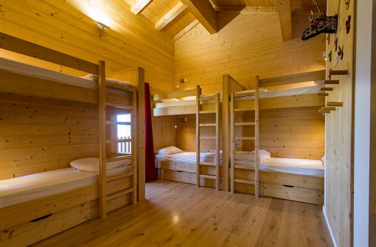 Dortoir 3 lits superposés