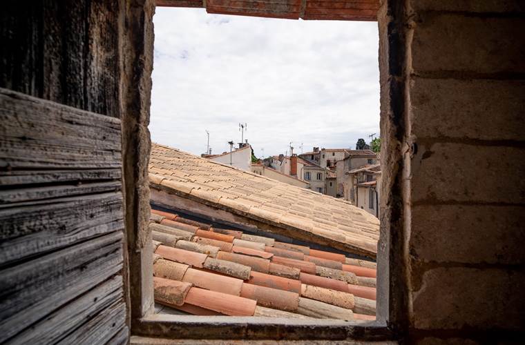Vue sur les toits
