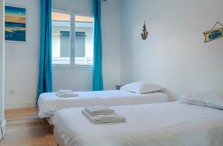Chambre de la villa
