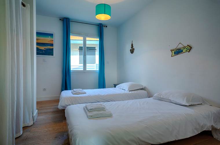 Chambre de la villa
