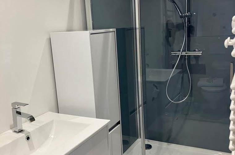 Salle de bains privative Chambre Togo
