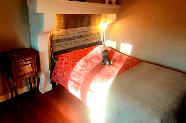 la chambre côté jardin