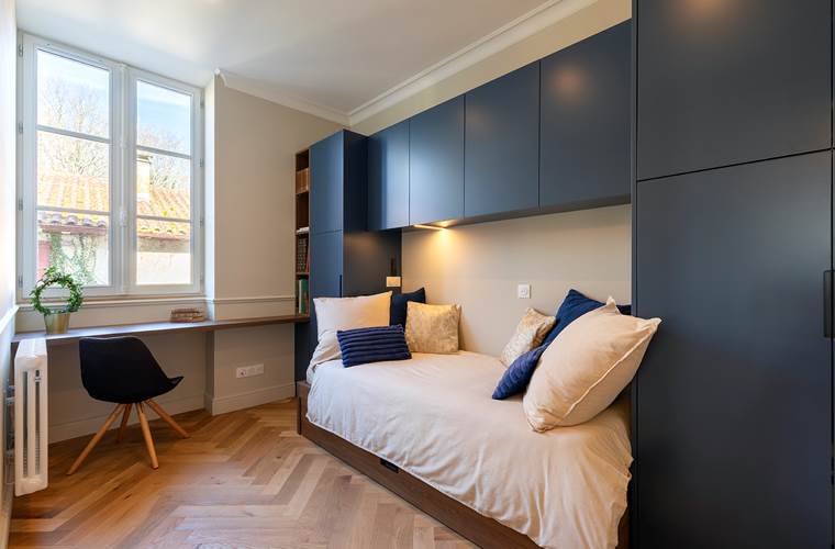 La deuxième chambre, lit simple ou double