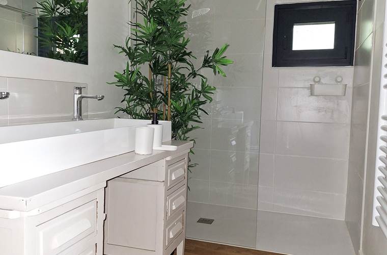 Salle de bain privative, douche à l'italienne