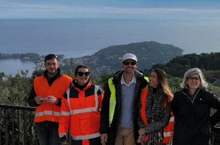 élèves-convivialité-drone-paca-villefranche