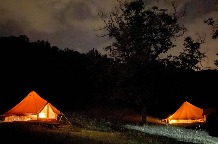 Tentes de nuit