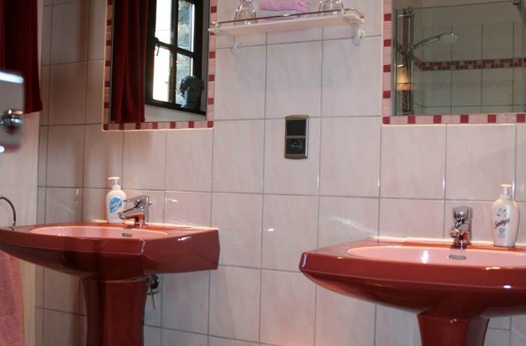 Salle de bain côté parc