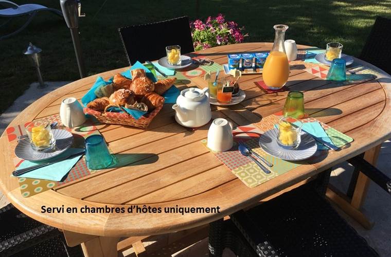 petit dej terrasse