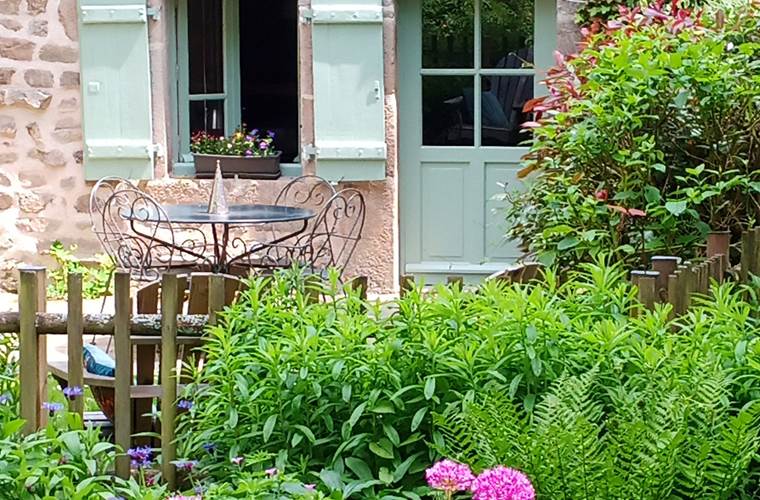 la maison et son jardin